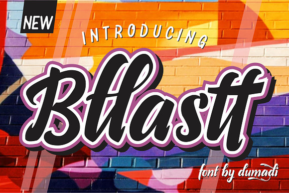 Bllastt Font Free Download