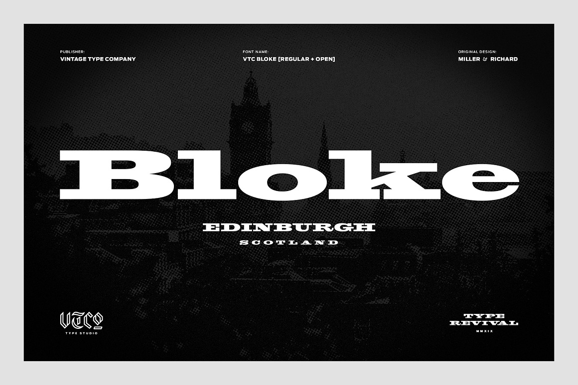 Bloke Display Font Free Download