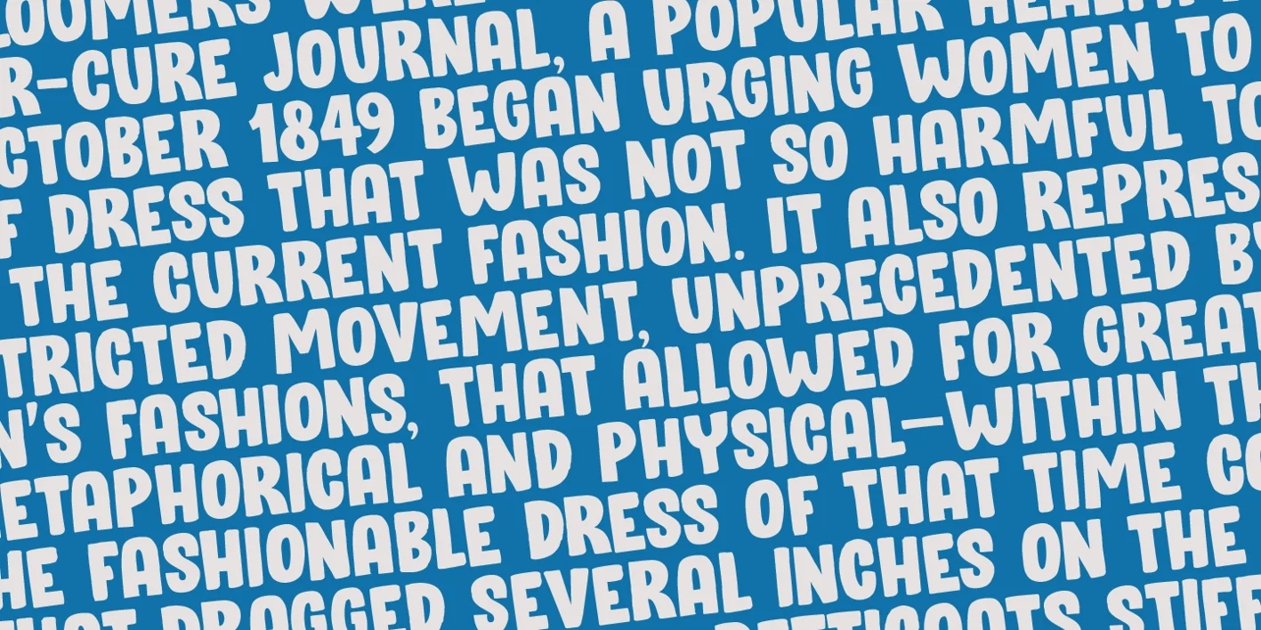 Bloomer Font