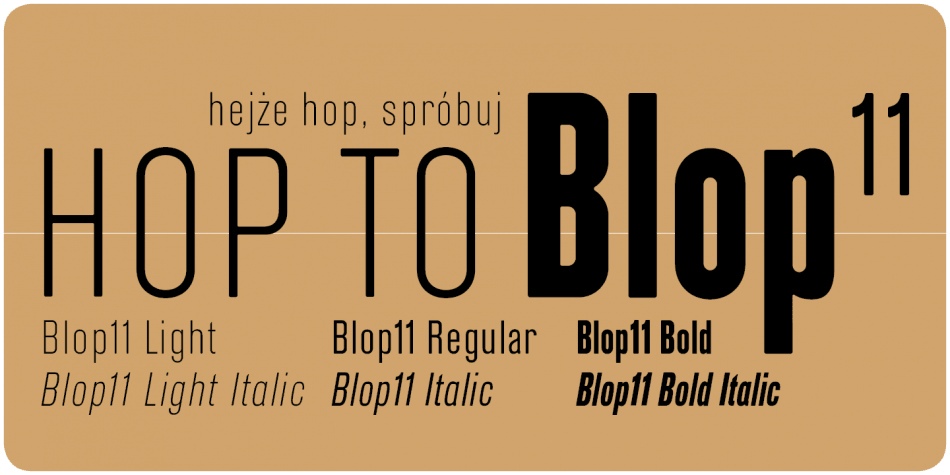 Blop 11 Font Free Download