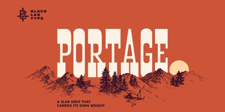 BLT Portage Font Free Download