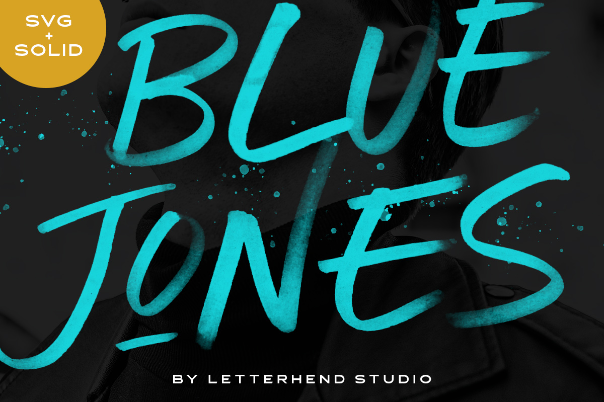 Blue Jones Font Free Download