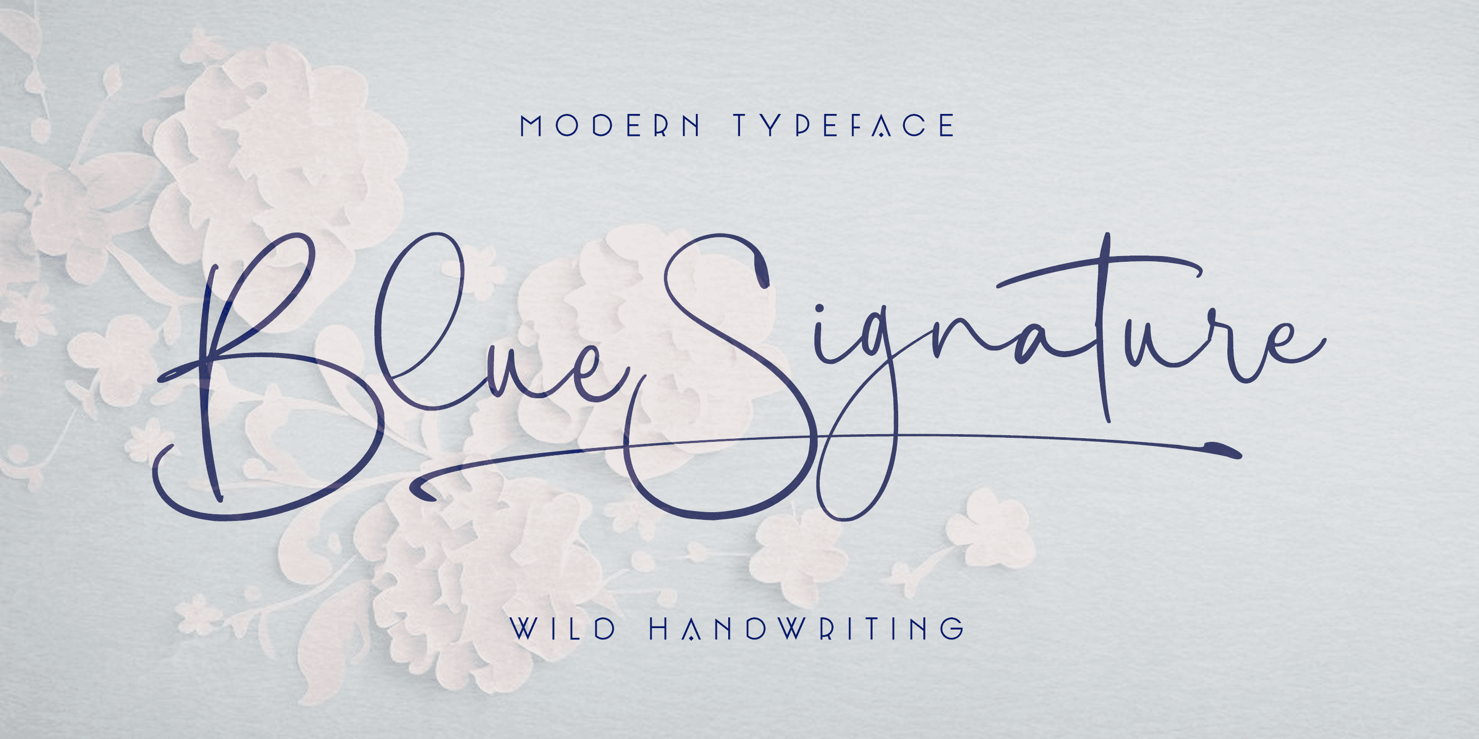 Blue Signature Free Download Free Download