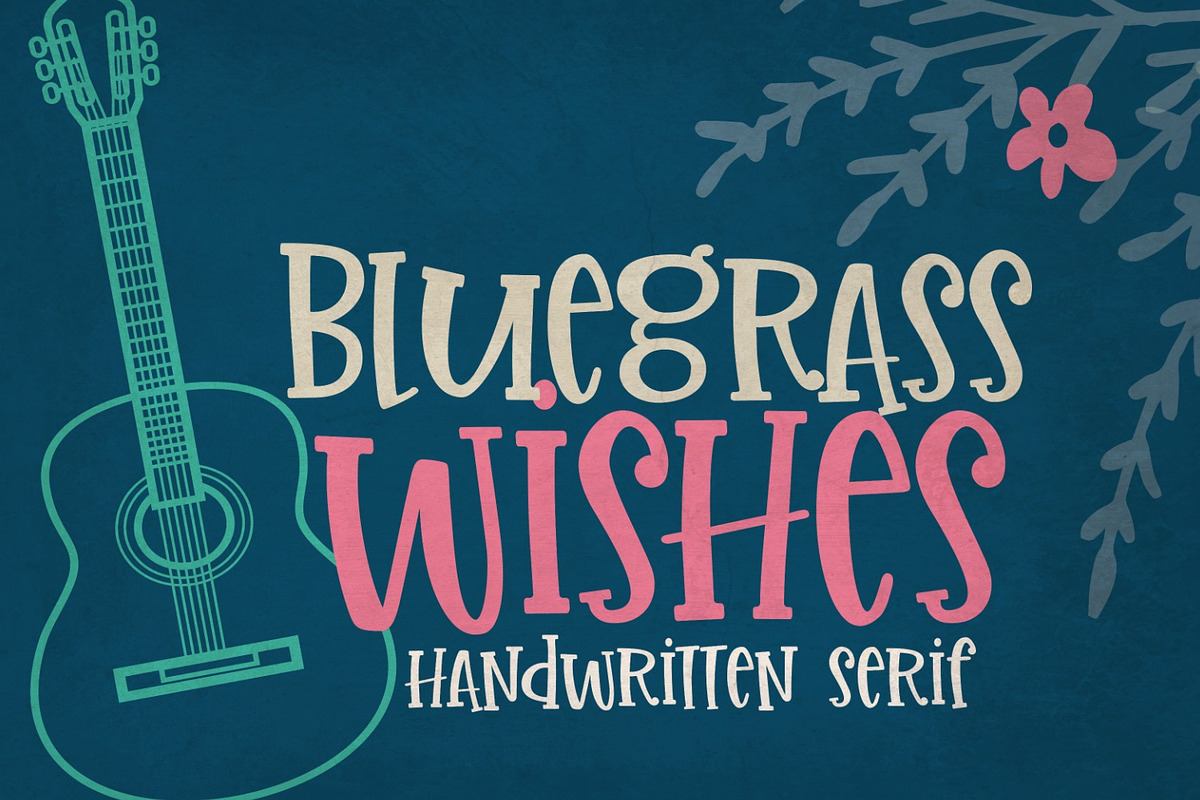 Bluegrass Wishes Handwritten Font Free Download Free Download