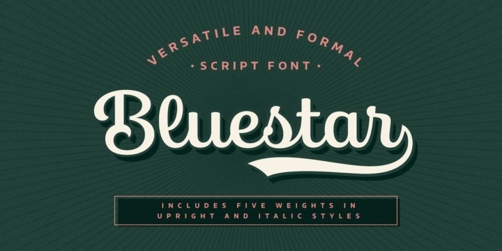 Bluestar Font Free Download