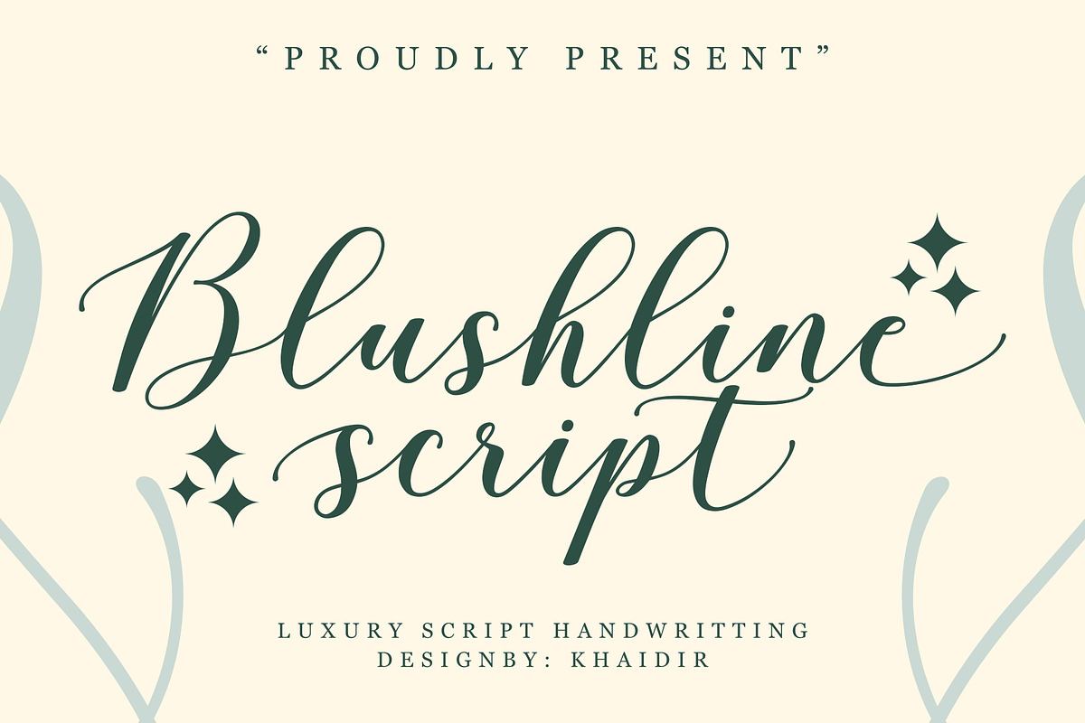 Blushline Script Free Download Free Download