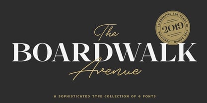 Boardwalk Avenue Font Free Download