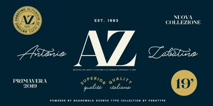 Boardwalk Avenue Font