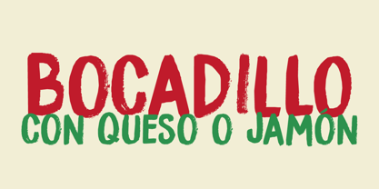 Bocadillo Font Free Download