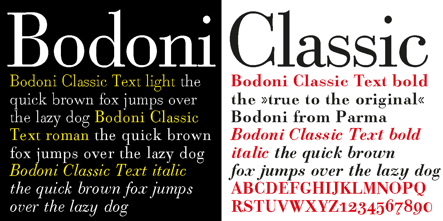 Bodoni Classic Text Free Download Free Download