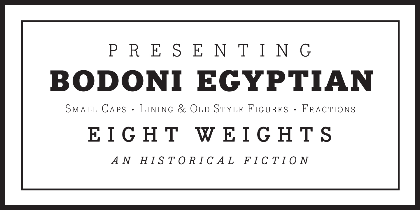 Bodoni Egyptian Pro Font Free Download Free Download