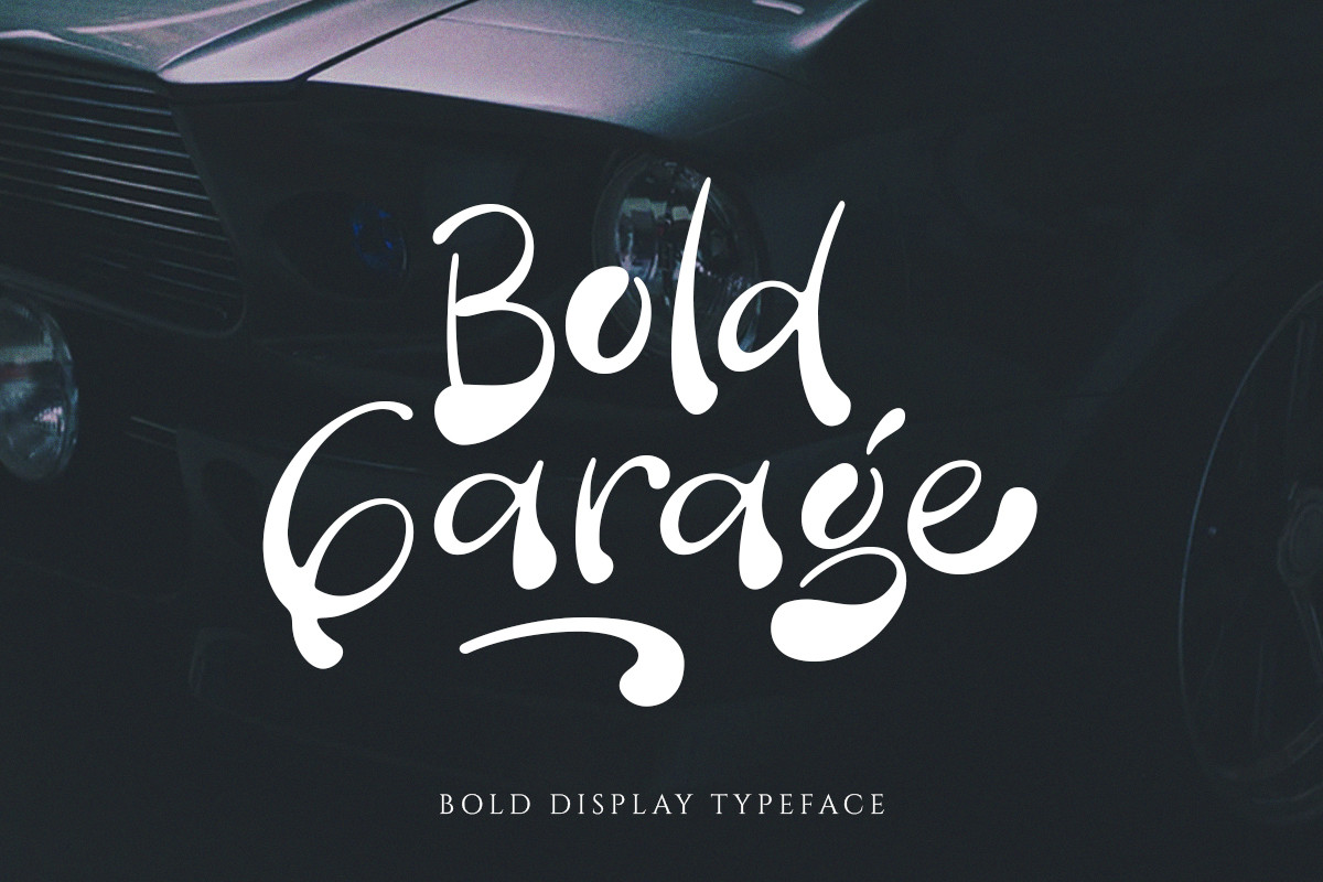 Bold Garage Font Free Download