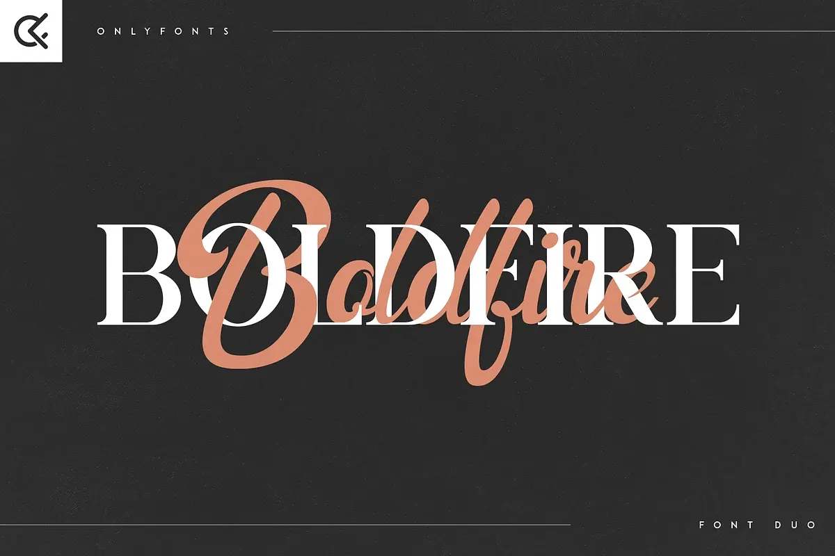 Boldfire - creative font duo Free Download Free Download