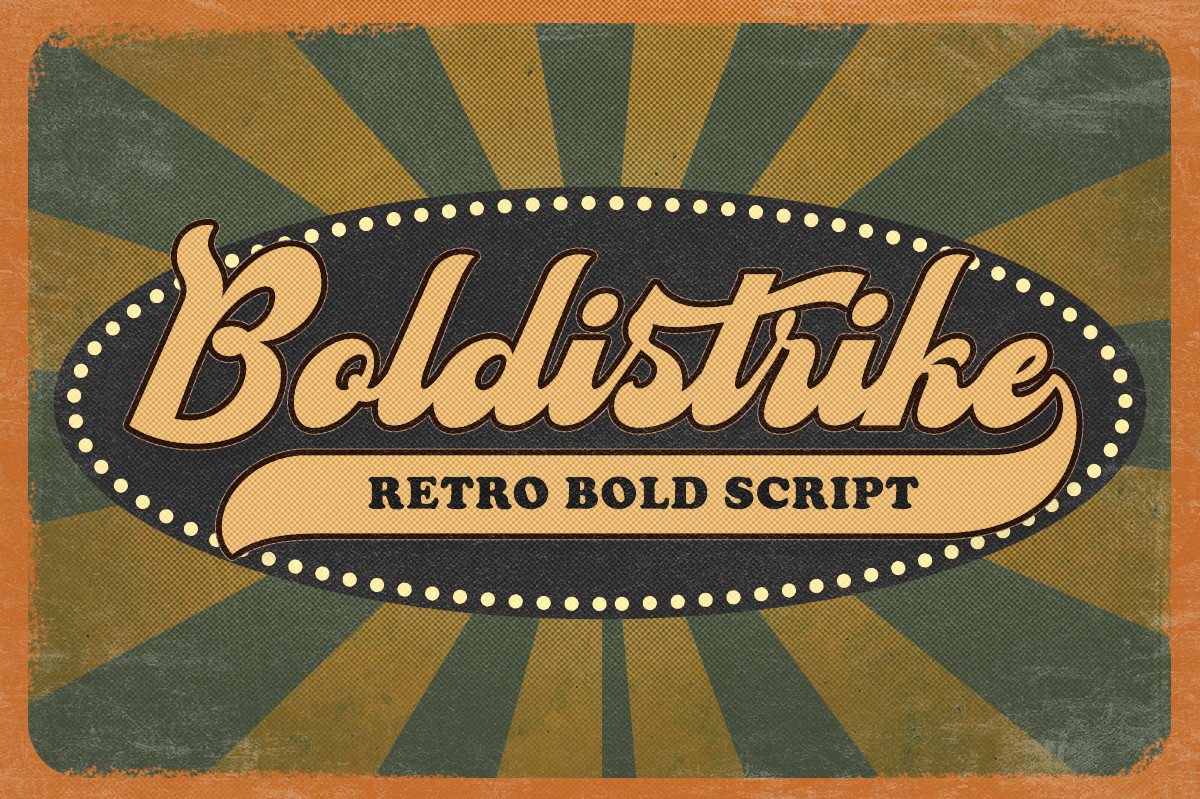 Boldistrike Font Free Download