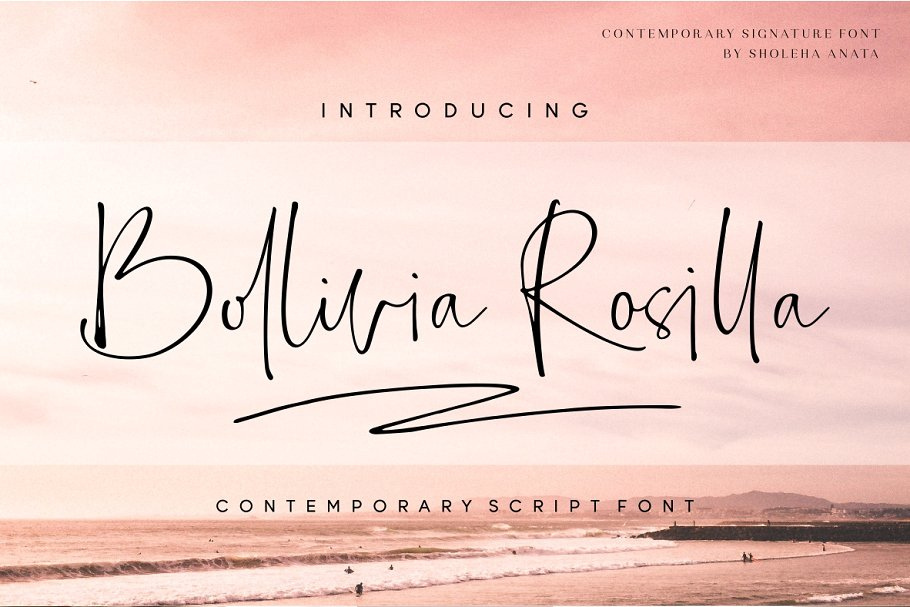 Bollivia Rosilla Font Free Download