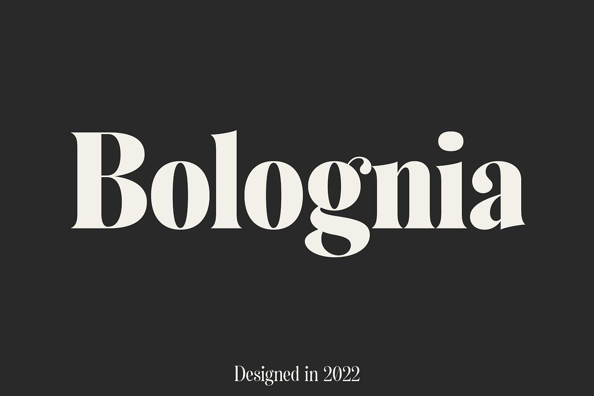 Bolognia - Classic Serif Free Download Free Download