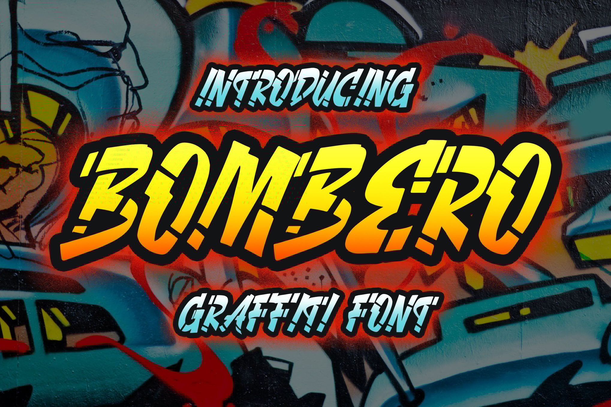 Bombero Graffiti Font Free Download