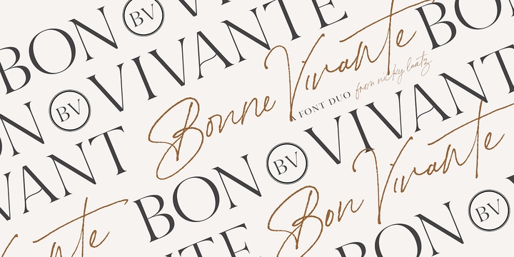 Bon Vivant Font Free Download