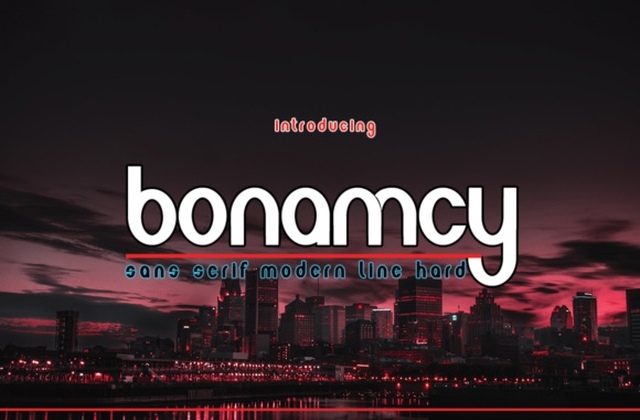 Bonamcy Font Free Download