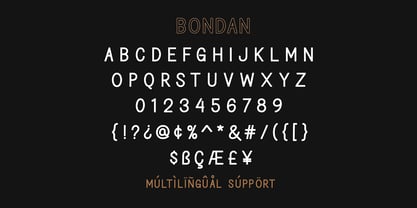 Bondan Regular Font Free Download