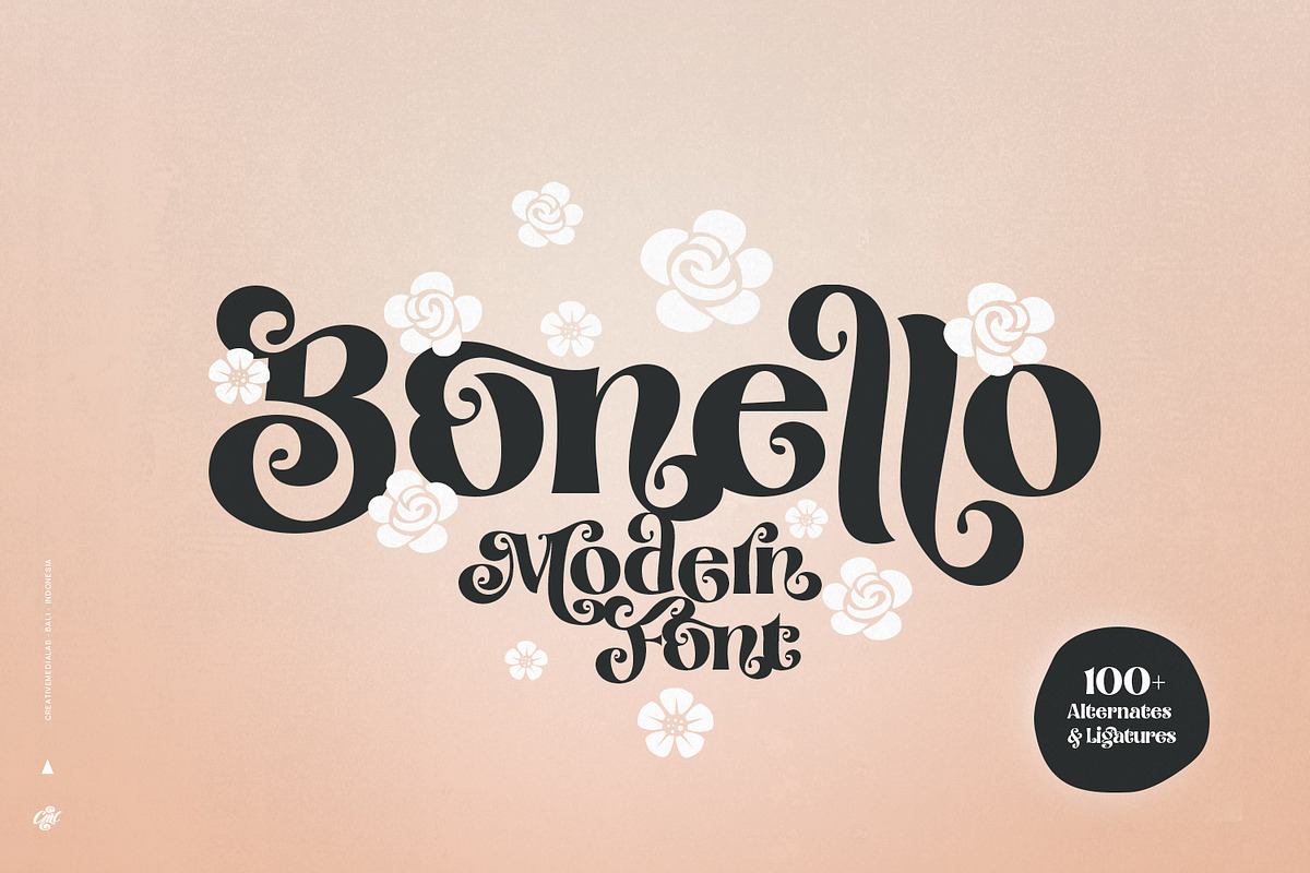 Bonello - Modern Display Font Free Download Free Download