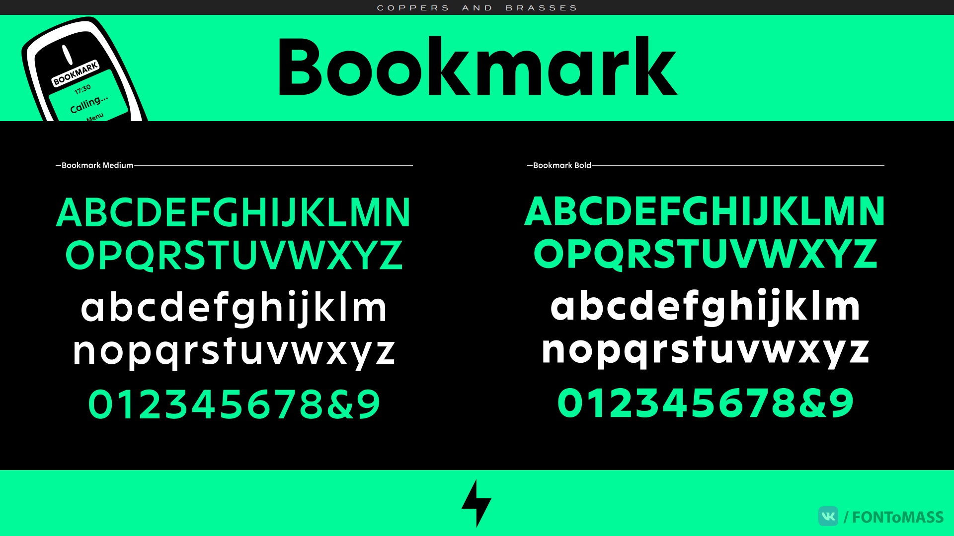 Bookmark Font Free Download