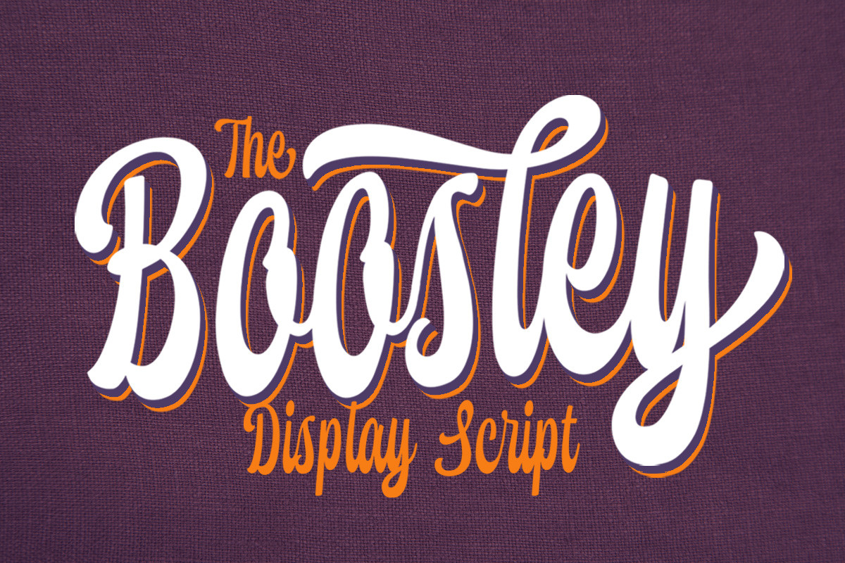 Boosley Font Free Download