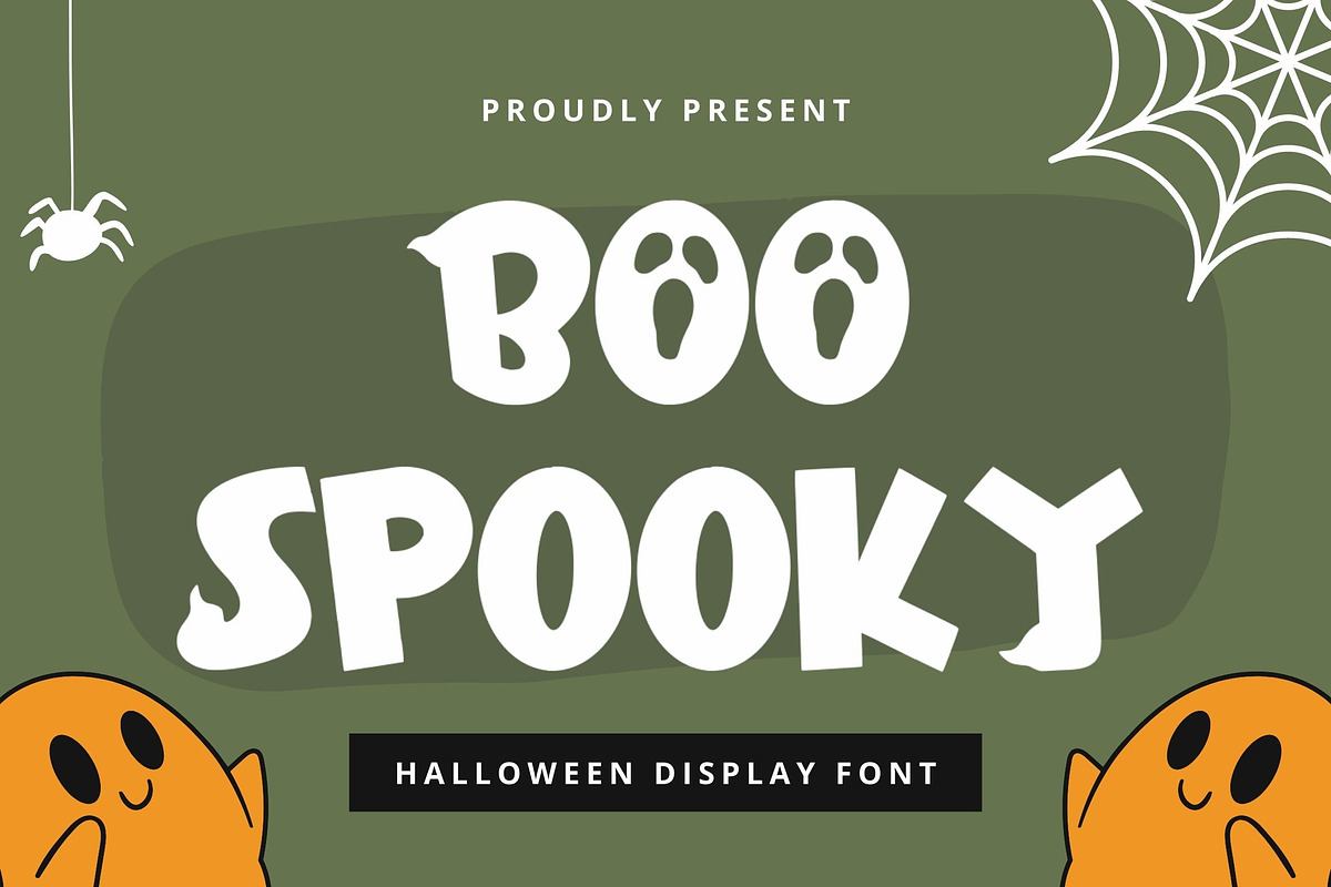 BooSpooky - Halloween Display Font Free Download Free Download