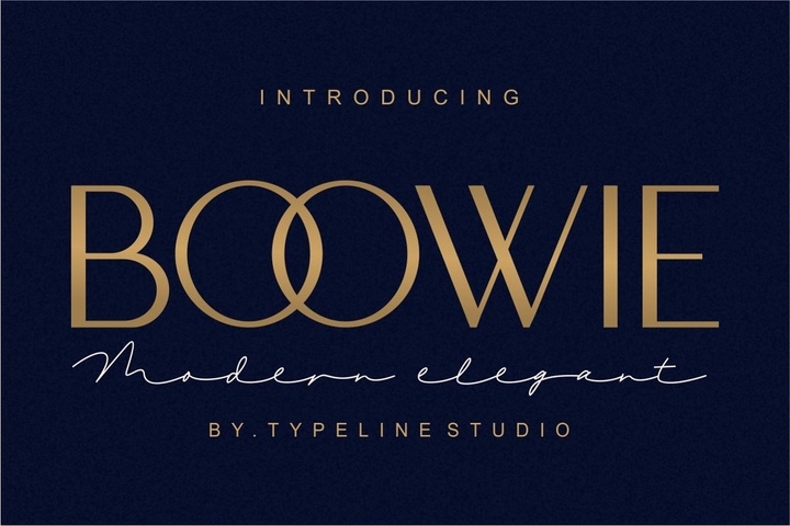 Boowie || Modern minimalist elegant. Free Download