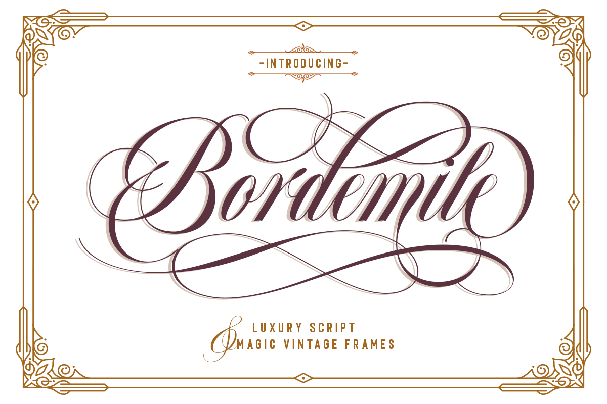 Bordemile Font Free Download