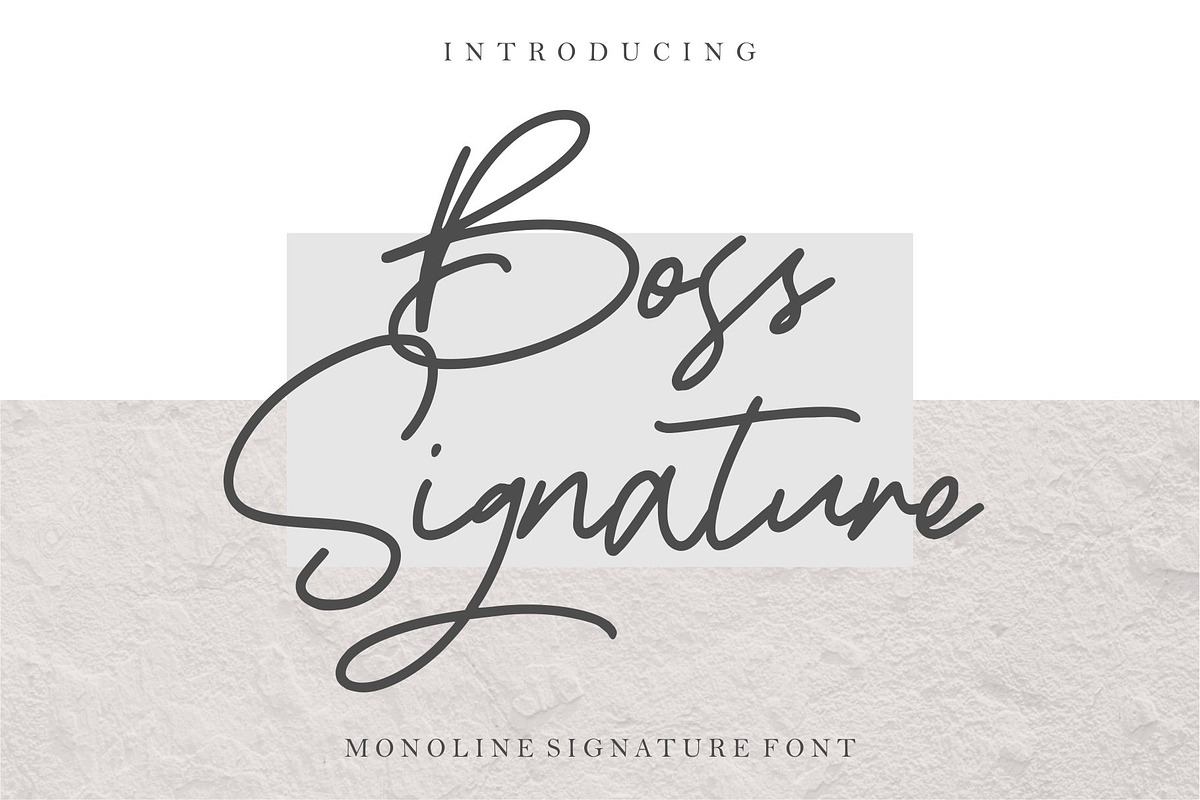 Boss Signature Free Download Free Download