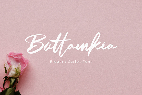 Bottamkia Brush Script Font Free Download