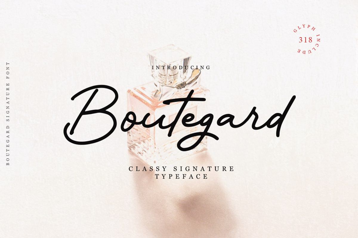 Boutegard Classy Signature Free Download Free Download