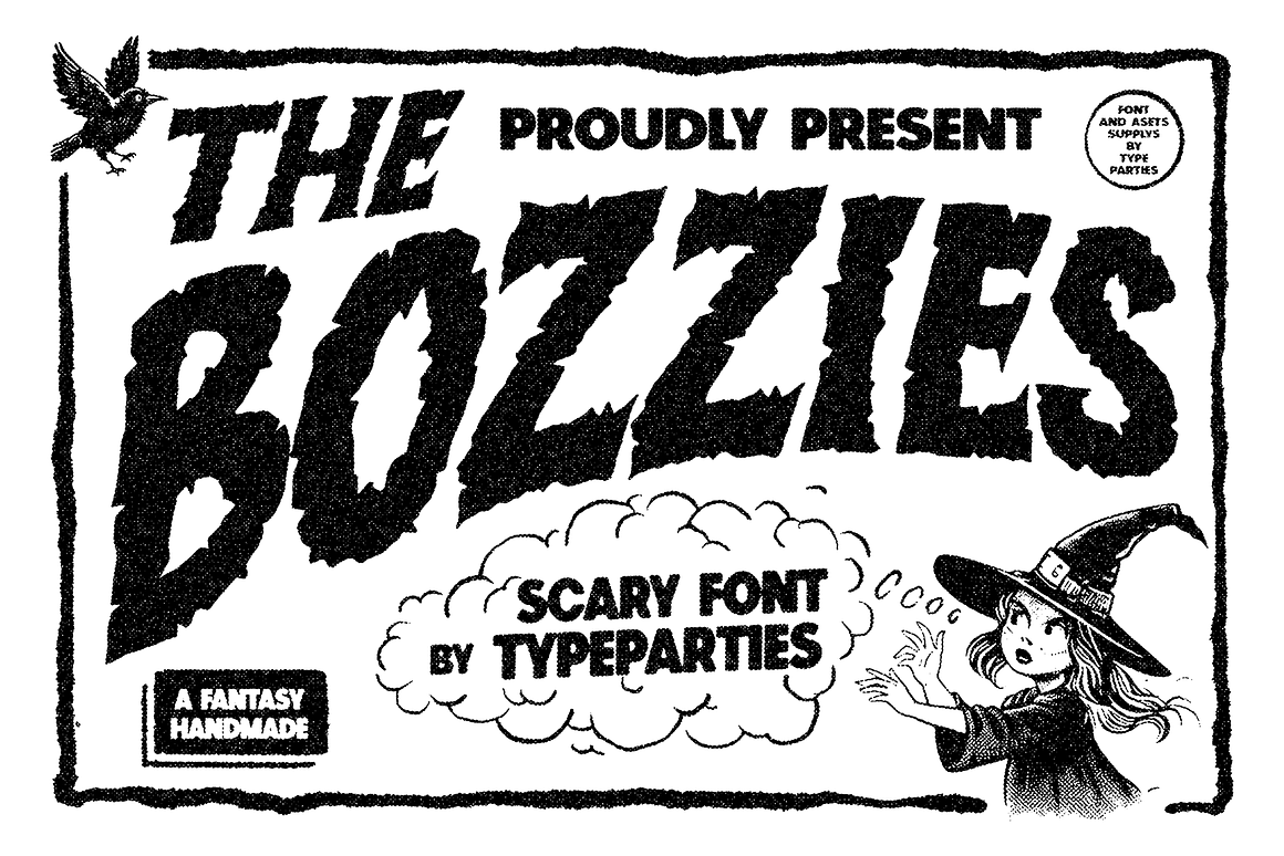 Bozzies Font Free Download