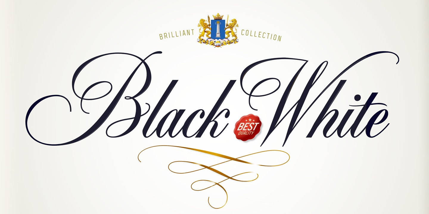 BP Black & White Font Free Download