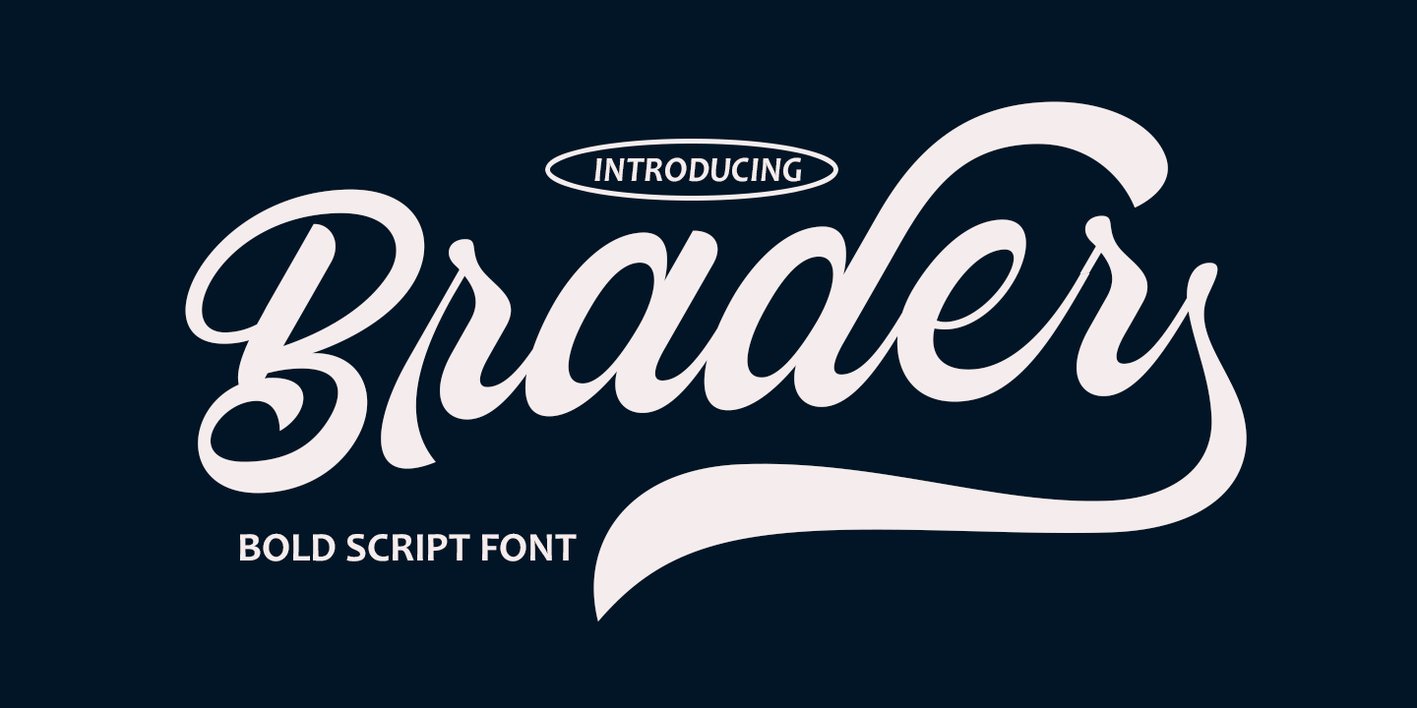 Brader Font Free Download