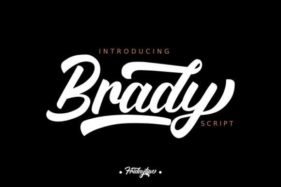 Brady Font Free Download