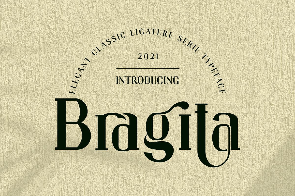 Bragita Ligature Serif Typeface Free Download Free Download