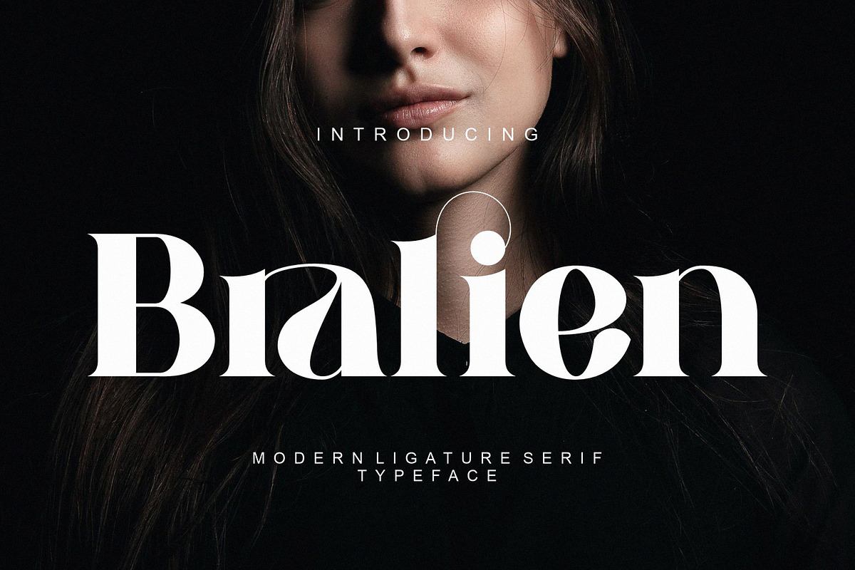 Bralien Modern Ligature Serif Free Download Free Download