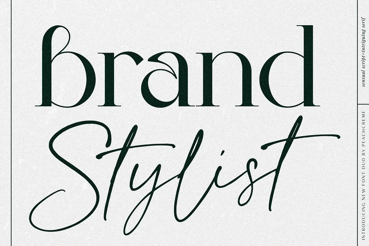 Brand Stylist // luxe duo font Free Download Free Download