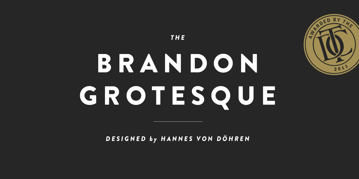 Brandon Grotesque Free Download Free Download