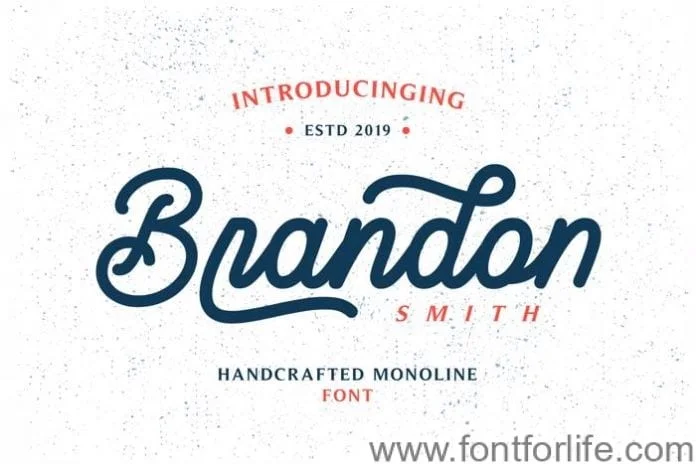 Brandon Smith Font Free Download