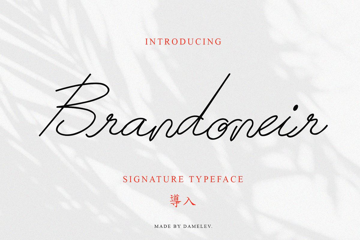 Brandoneir Signature Free Download Free Download