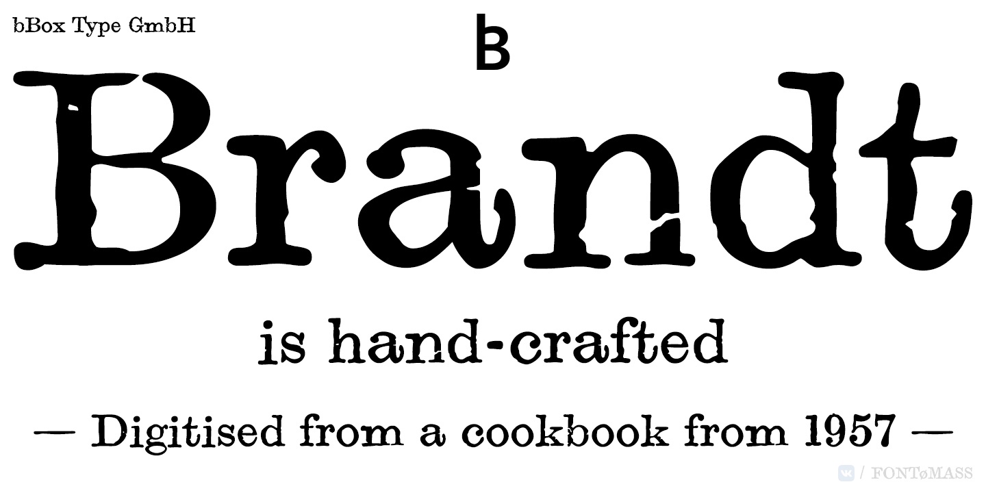 Brandt Font Free Download