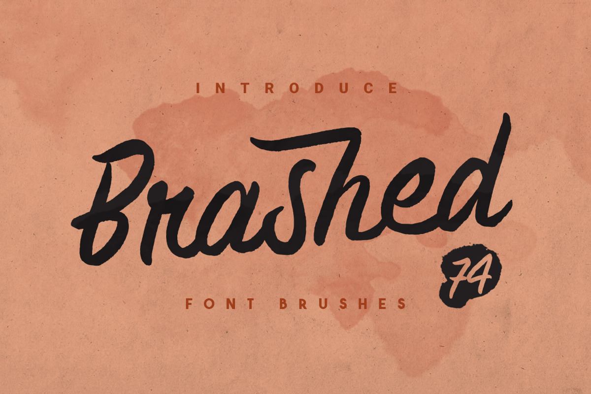 Brashed Typeface Free Download Free Download