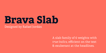 Brava Slab Font Free Download