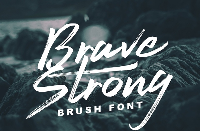 Brave Strong Font Free Download