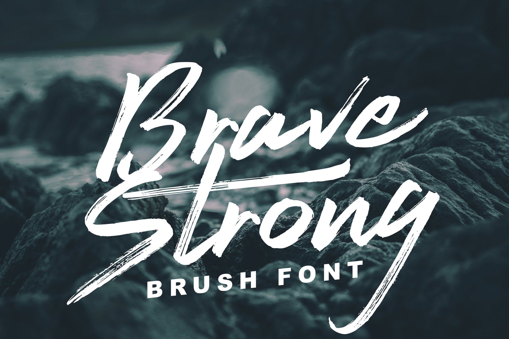 Brave Strong Font Free Download