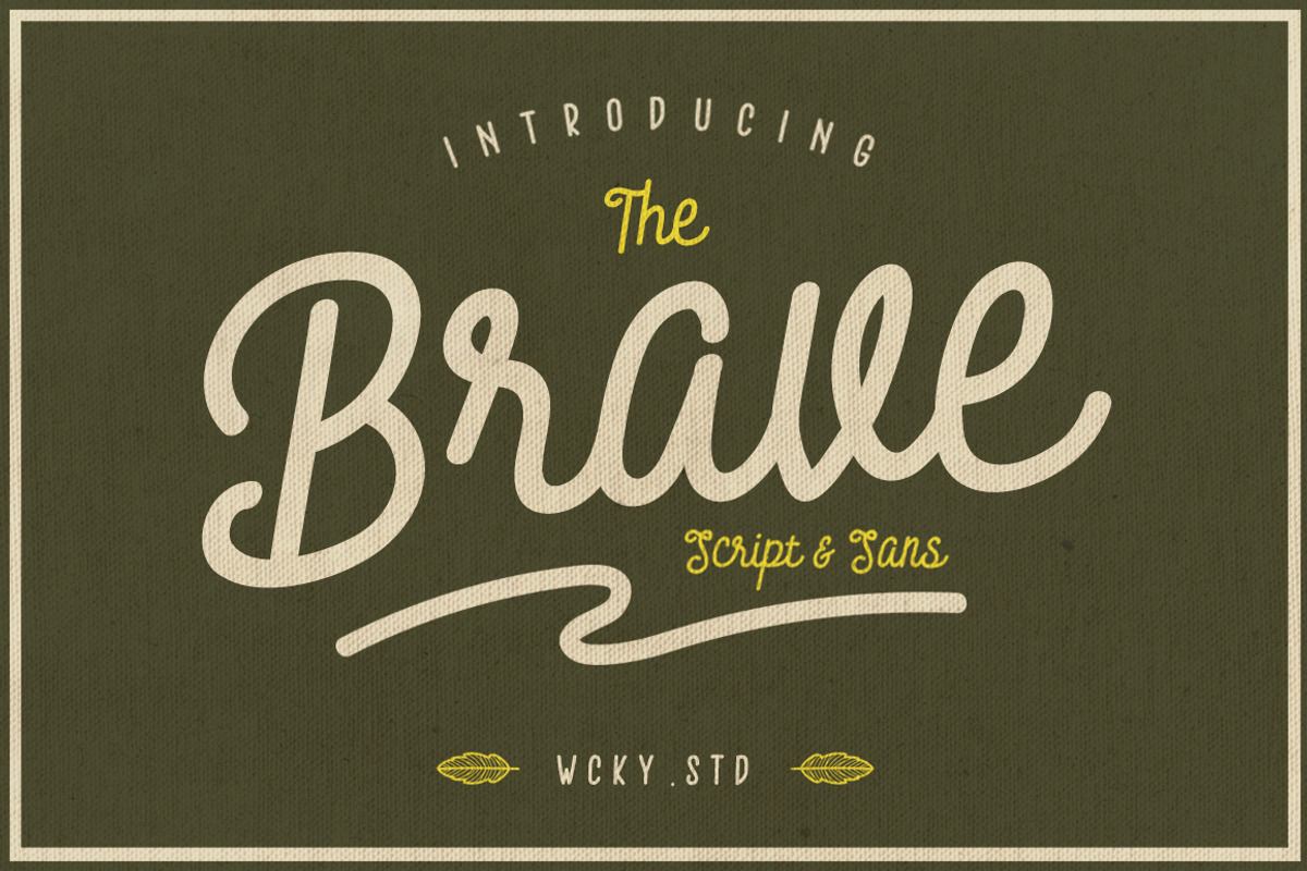 Brave Typeface Free Download Free Download