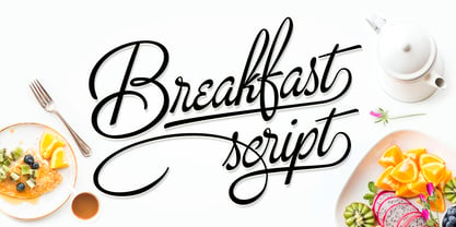 Breakfast Script Font Free Download